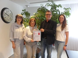 Übergabe des RKW-Gütesiegel Arbeitgeberattraktivität an den Magistrat der Philipp-Soldan-Stadt Frankenberg (Eder)